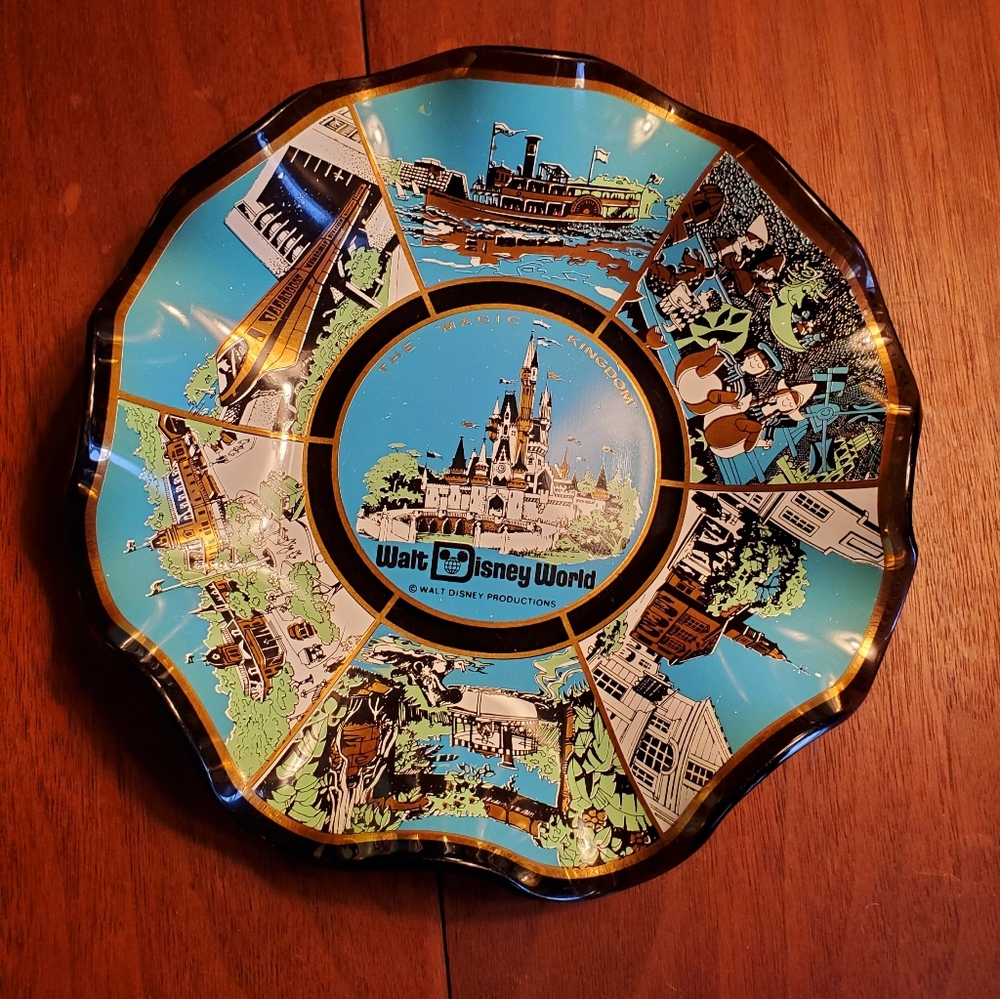 WALT DISNEY WORLD Midcentury Ashtray/Candy Dish